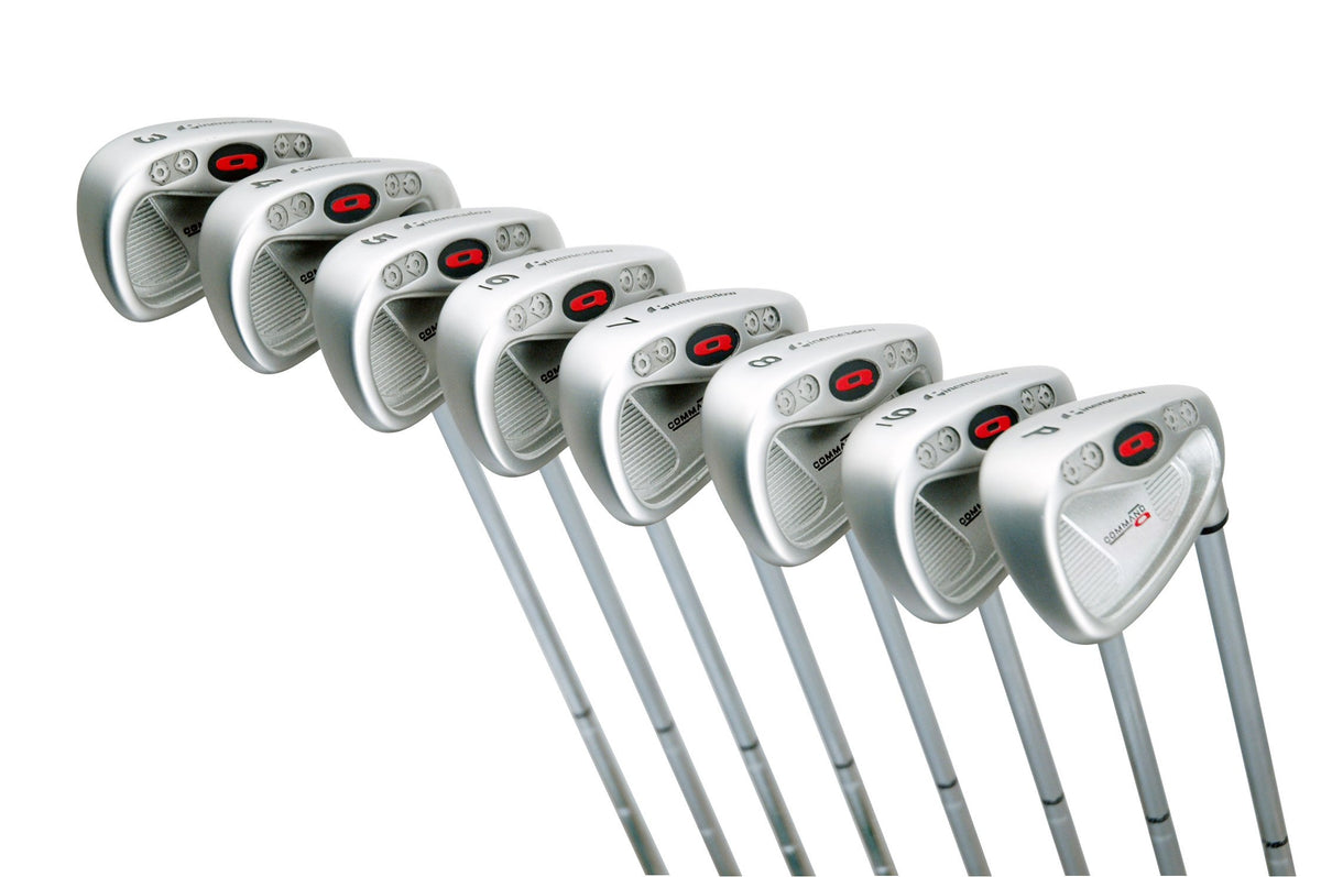 Pinemeadow Command irons clubface offers forgiving turf interaction and higher launch for women players