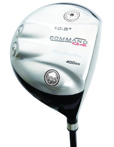 Pinemeadow Ladies' Command Q4 Driver in-hand shot showing compact grip for confident setup.