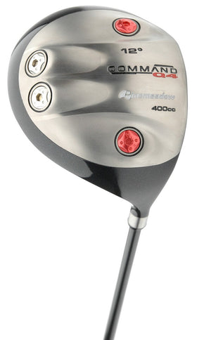 Pinemeadow Ladies' Command Q4 Driver right-hand 10.5-degree angle for stable distance and control.
