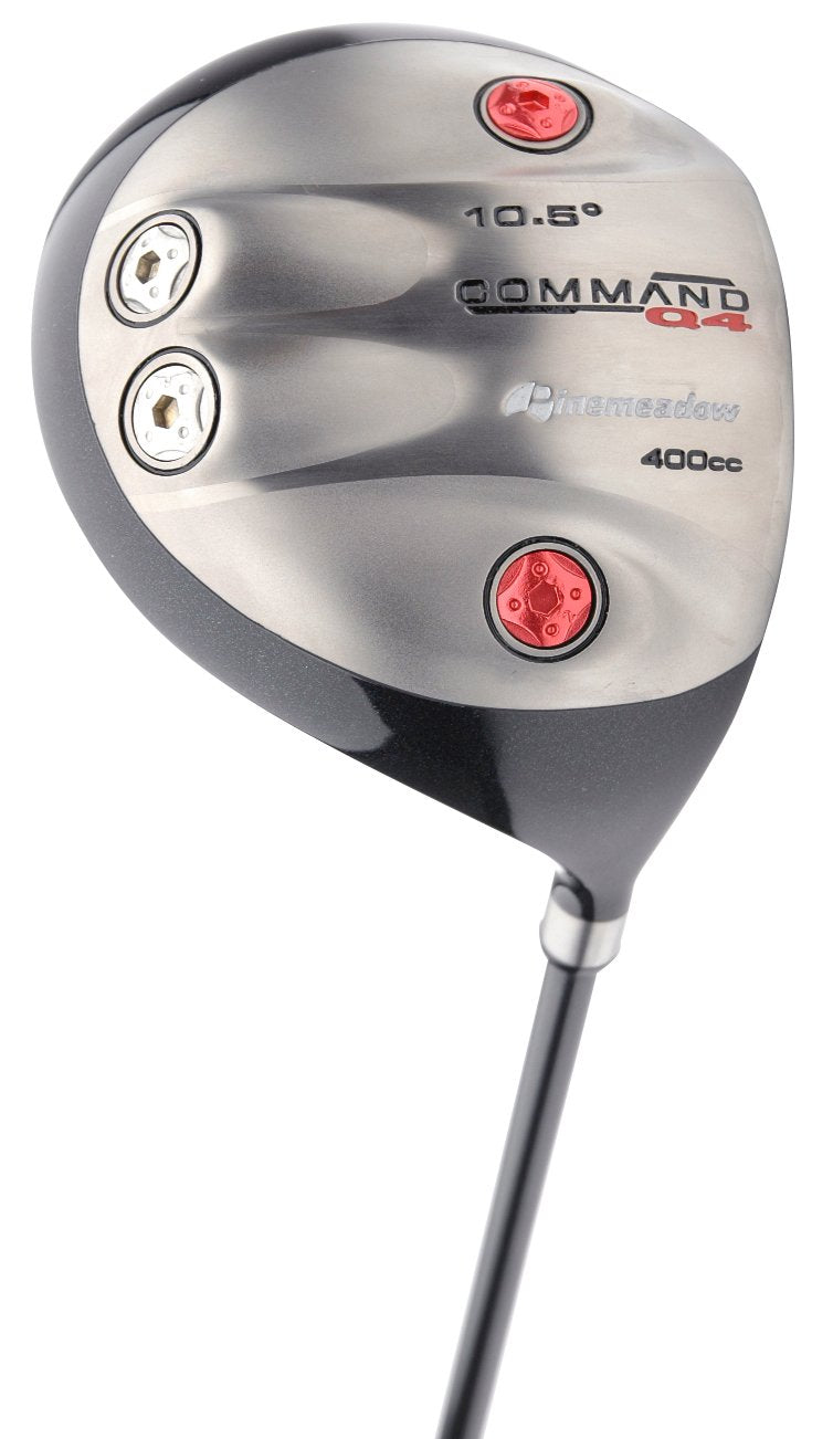 Pinemeadow Command Q4 driver profile with adjustable weights for launch control