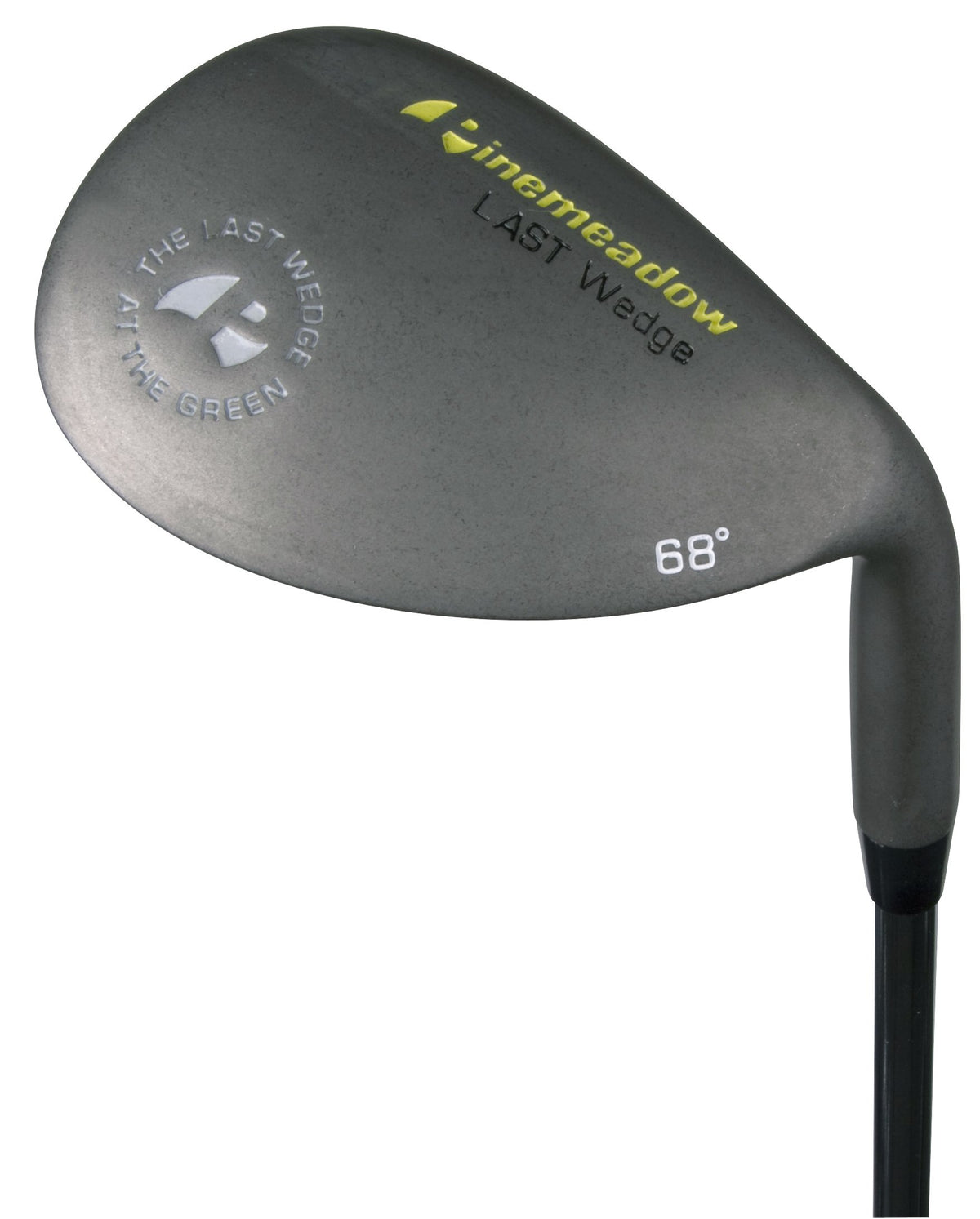 Pinemeadow Ladies' Wedge right-handed 68-degree loft, forgiving from tough lies.