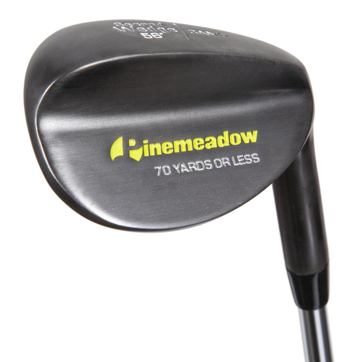 Pinemeadow MB Wedge 56° expanded face aids shots from tough lies.