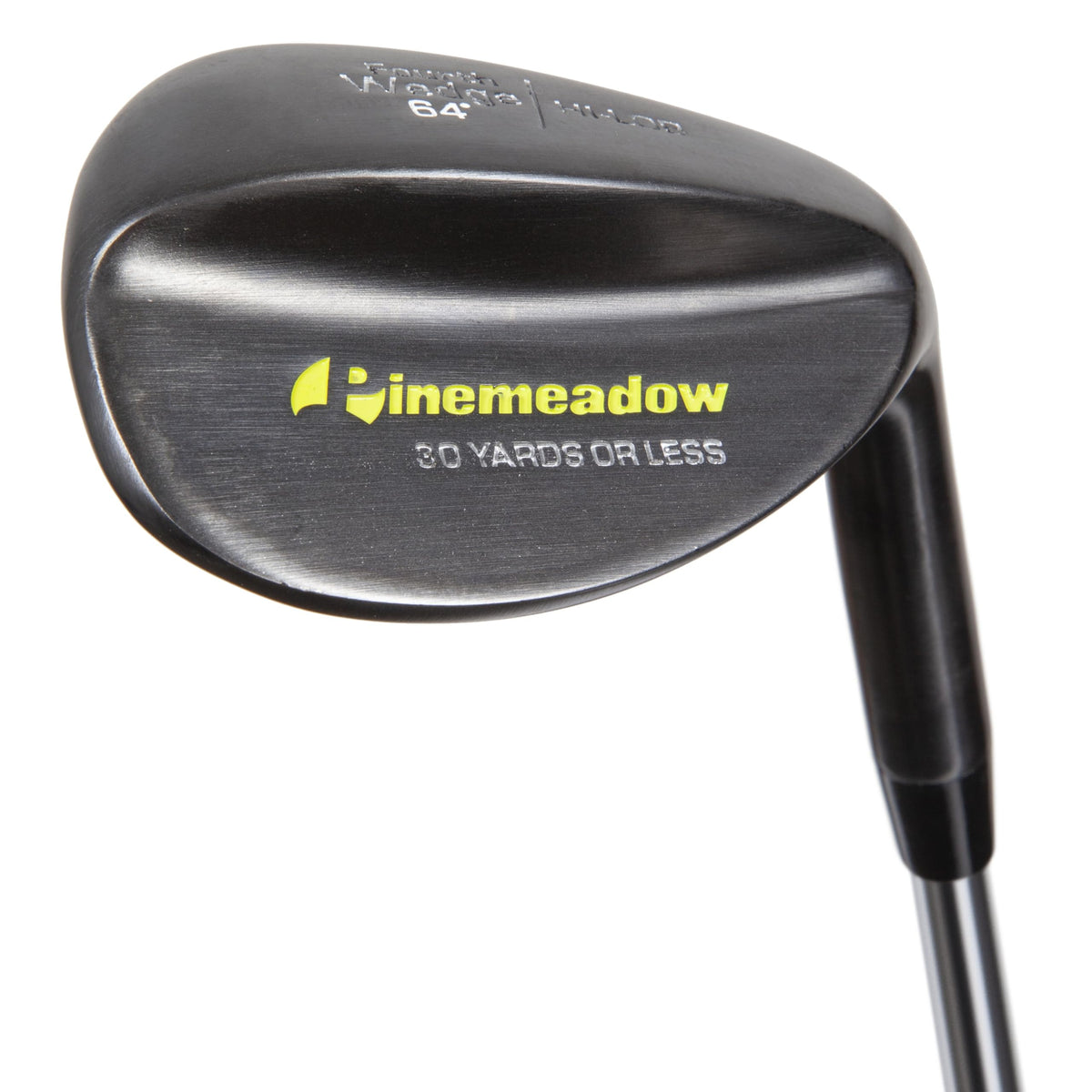 Pinemeadow MB Wedge 64° profile shot highlights forgiving, versatile head design.