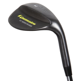 Pinemeadow MB Wedge 64° right face closeup showing forgiveness from off-center hits.