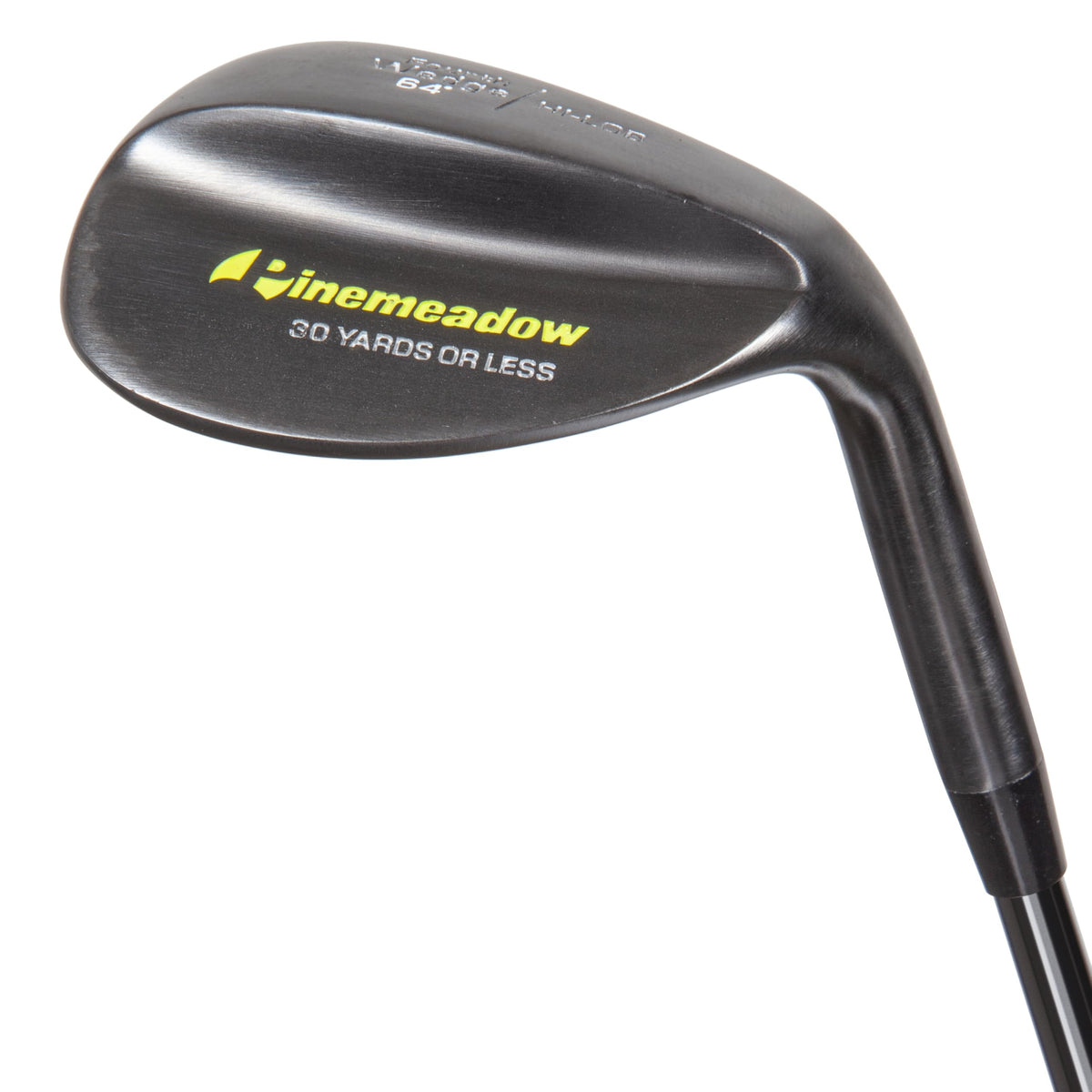Pinemeadow MB Wedge highlights a large sweet spot for forgiving shots.