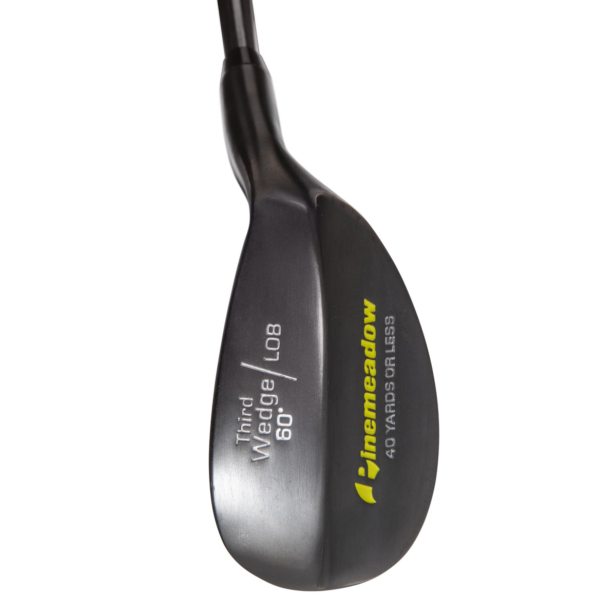 Pinemeadow MB Wedge 60° left-hand profile view conveys precision and control