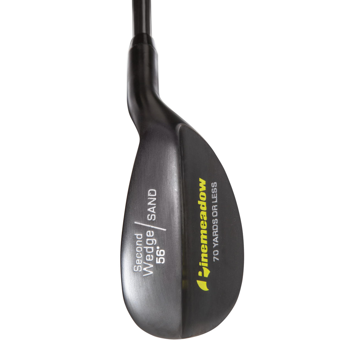 Pinemeadow MB 3 wedge large sweet spot aids easier greenside control.
