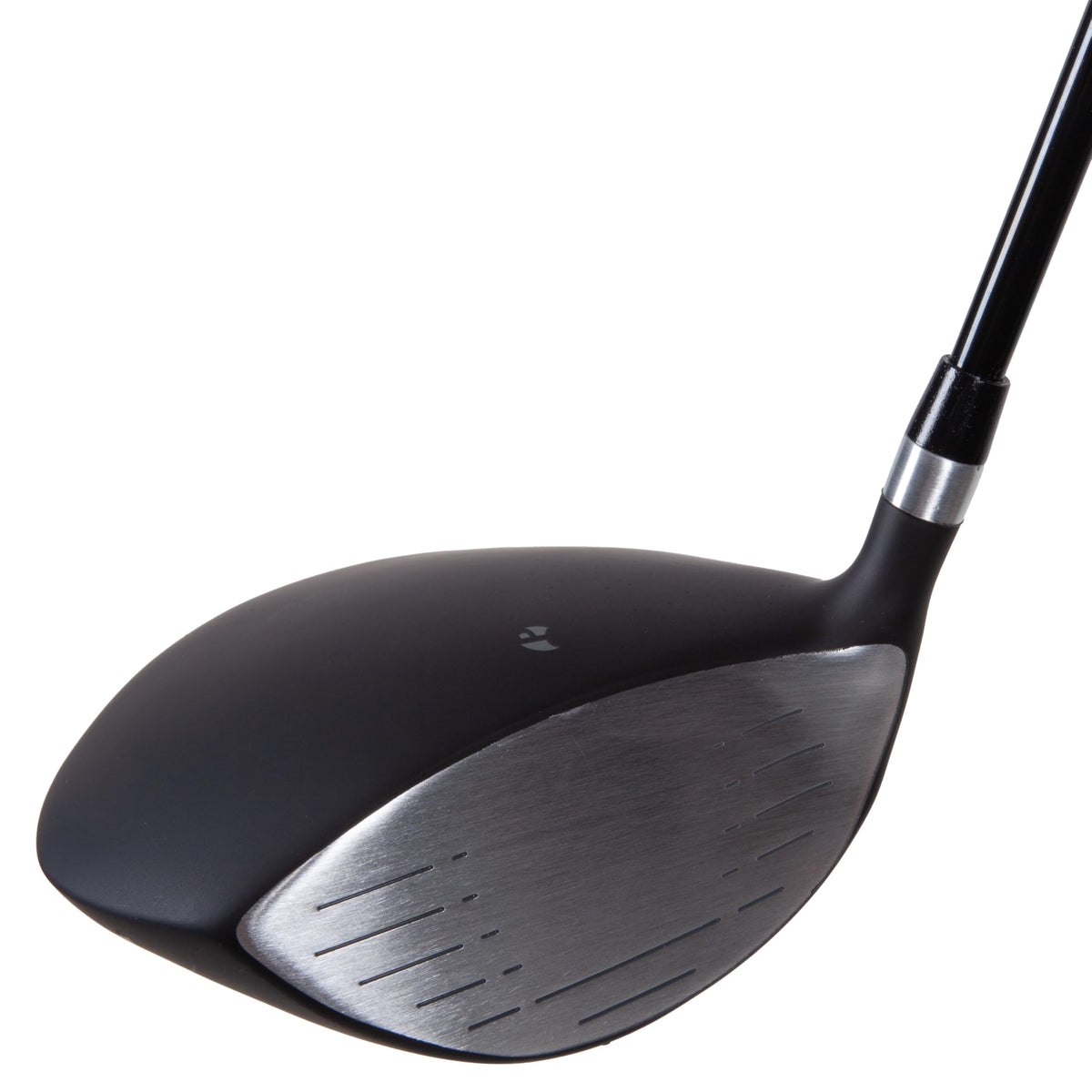 Pinemeadow PGX MB Offset Driver swing-ready view for accuracy