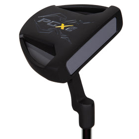 Pinemeadow PGX MB6 putter face closeup highlighting forgiving geometry.