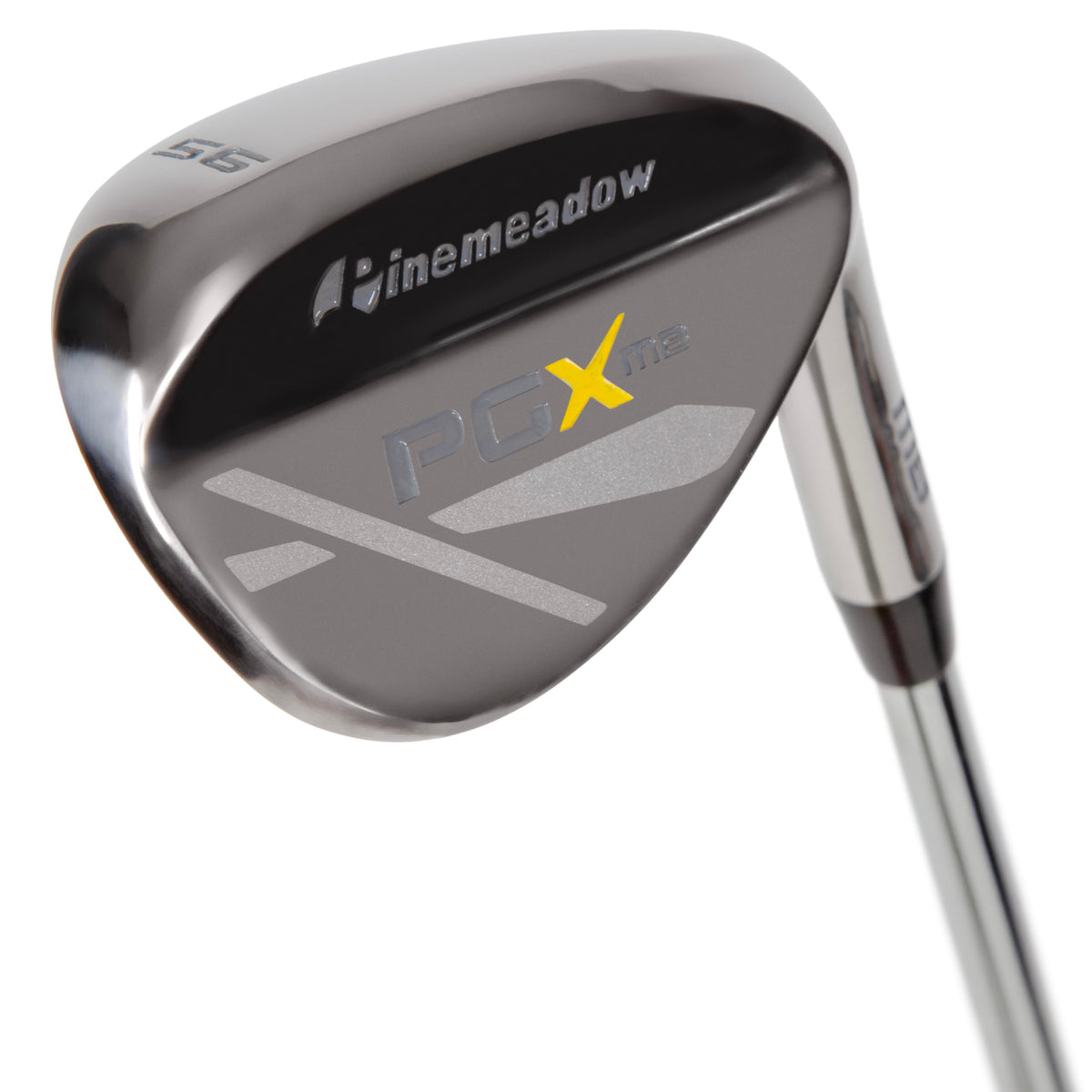 Pinemeadow PGX SS Wedge with 56° loft for precise approach shots and chips.
