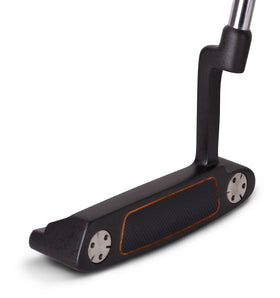 Pinemeadow Pre 2.0 Putter face weight for stroke stability on greens.