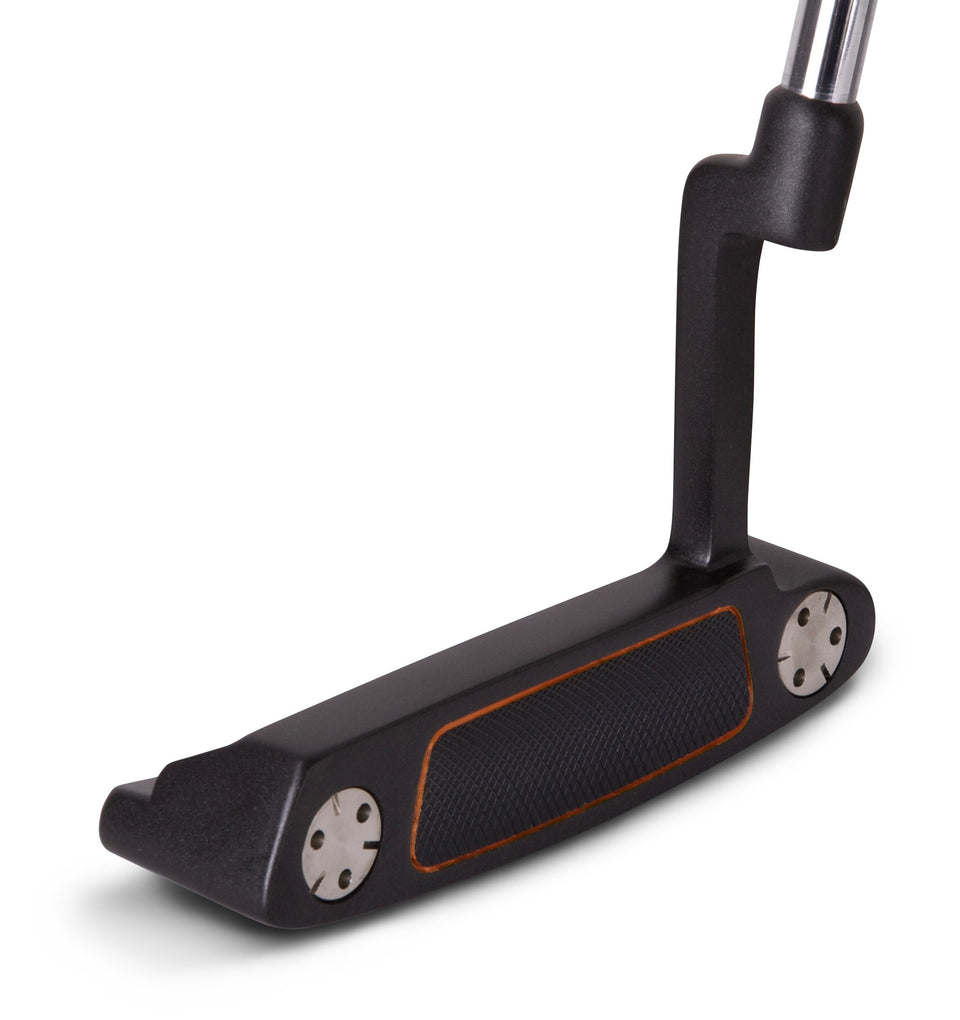 Pinemeadow Pre 2.0 Putter face weight for stroke stability on greens.