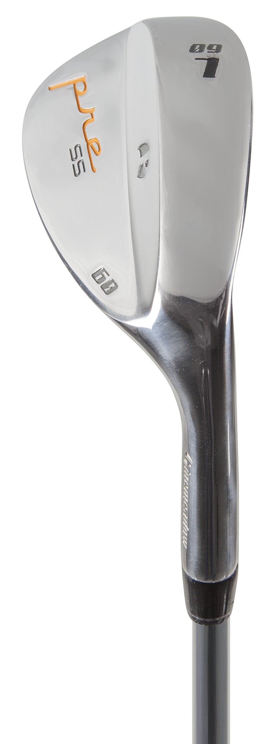 Pinemeadow Pre Wedge right-handed steel head demonstrates durable construction for daily practice.