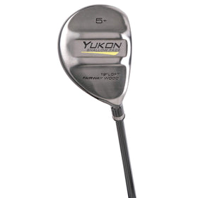 Pinemeadow Yukon 13+ fairway wood profile emphasizes forgiving shallow face for easy contact