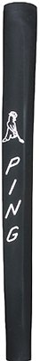 PING Ping Man Classic Putter Grip with textured black rubber for wrist stability.