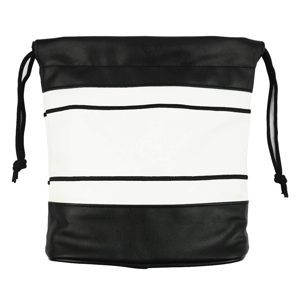 PINMEI large 20x21cm golf pouch showing capacity for golf balls