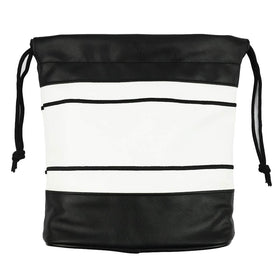 PINMEI large 20x21cm golf pouch showing capacity for golf balls