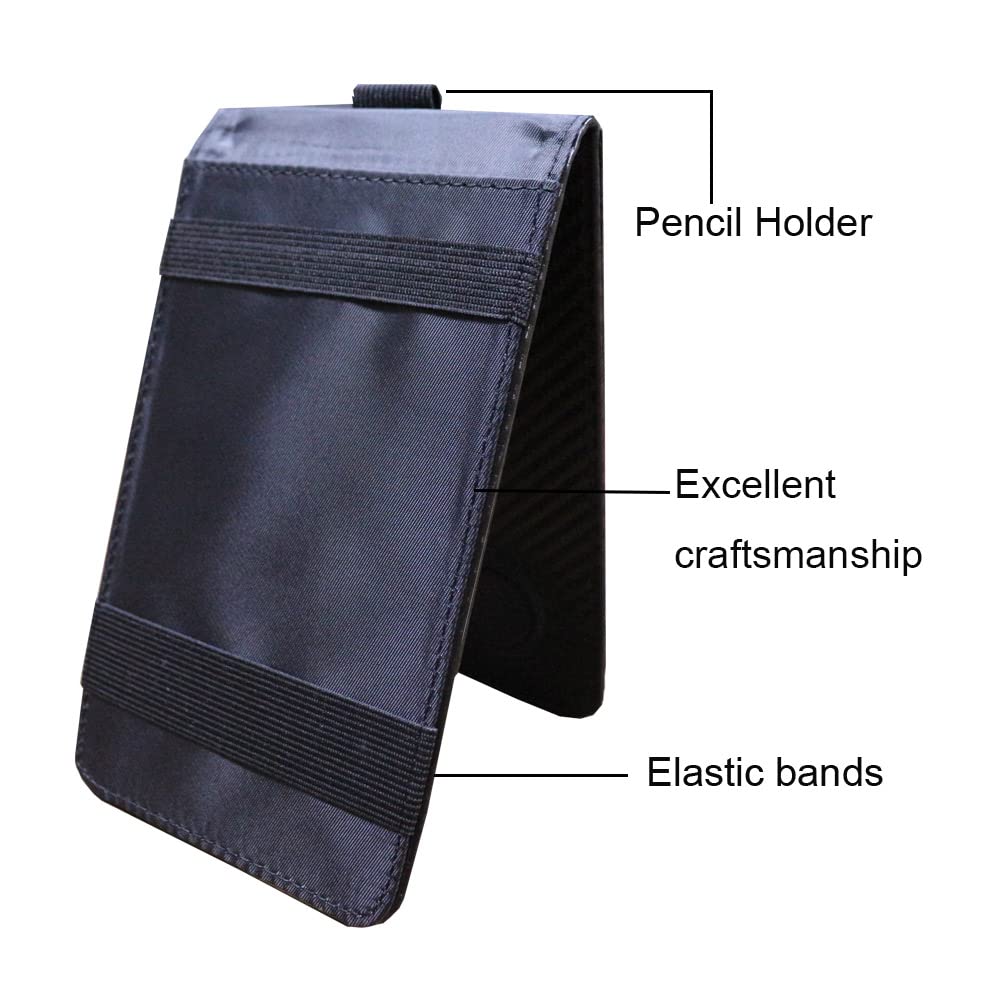PINMEI waterproof leather exterior protects the scorecard in varying weather.