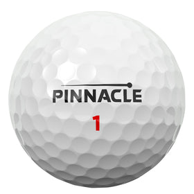Pinnacle Distance White 15-Ball packaging highlights distance-focused design.