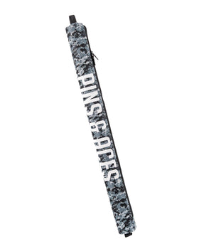 Pins & Aces beer sleeve holds seven cans discreetly in a golf bag for on-course refreshment.