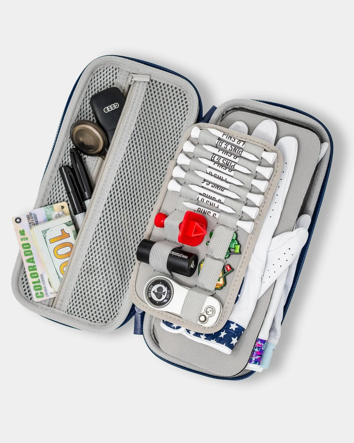 Pins & Aces easy-access zippers let you grab gear fast