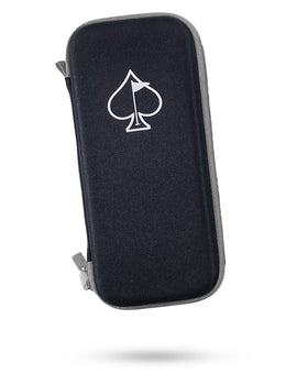 Pins & Aces glove and accessory caddie shows a compact on-course organizer
