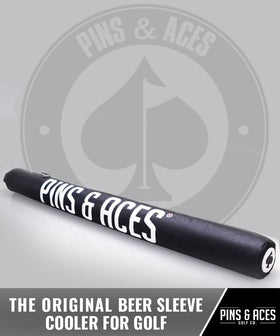 Pins & Aces Golf Co. insulated wrap delivers full 360-degree cooling.