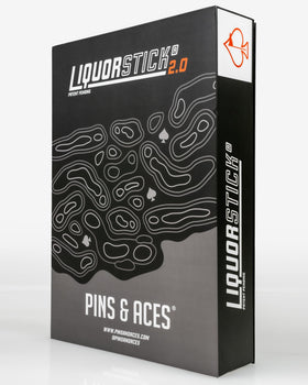Pins & Aces LiquorStick 2.0 compact design fits in bags