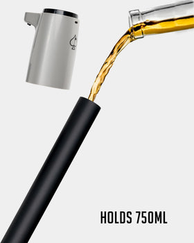 Pins & Aces LiquorStick 2.0 stainless steel body for durability on outings