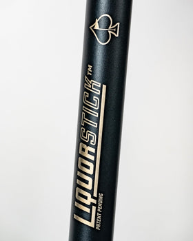 Pins & Aces LiquorStick 3.0: advanced pump head for smoother pours.