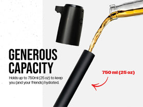 Pins & Aces LiquorStick 3.0: fits in every golf bag for easy carry.