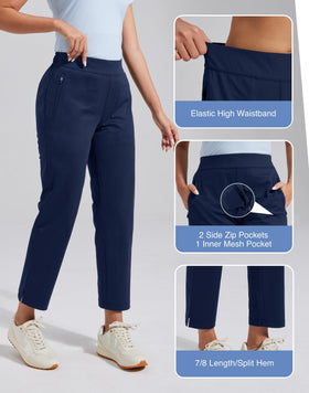 Pioneer Camp 7-8 ankle pants provide modern mobility and sleek lines