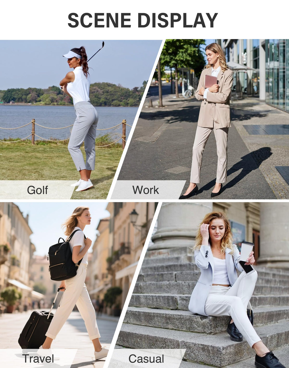 Pioneer Camp UPF 50 plus pants protecting skin during sunny rounds