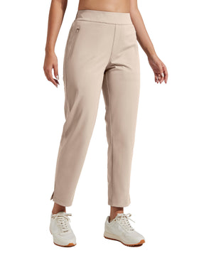 Pioneer Camp women's golf pants with zip pockets for secure essentials on the course.