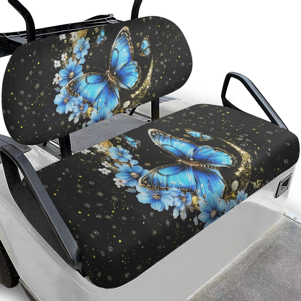 Pirexcny Starry Butterfly backrest cover with non-slip texture for secure seating.