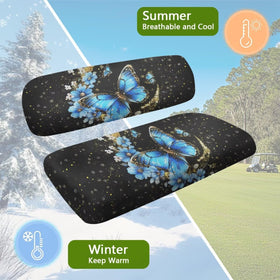 Pirexcny Starry Butterfly wrap-around design stays in place through turns.