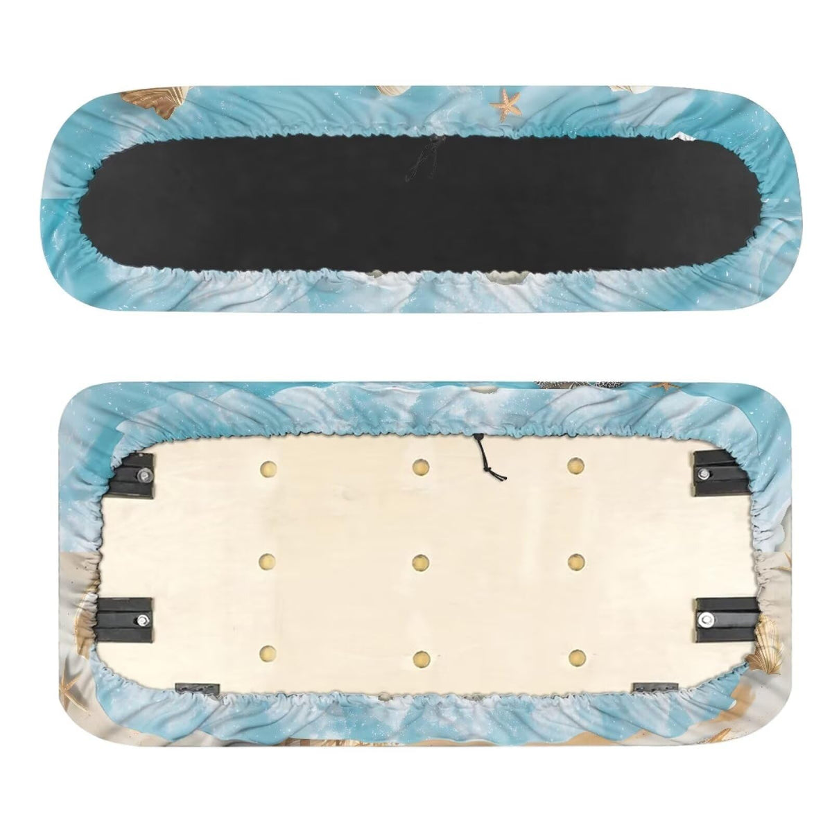 Pirexcny Turtle Shell seat set for golf carts adds durable, long-lasting texture.