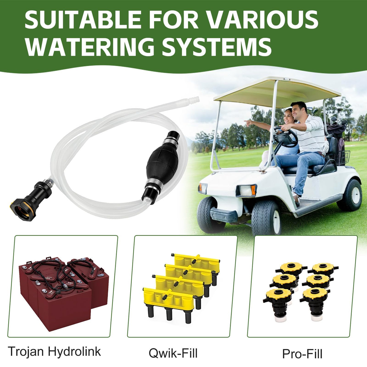 Pirjeco Flow Rite Pro Fill quick-connect setup ready for efficient watering.