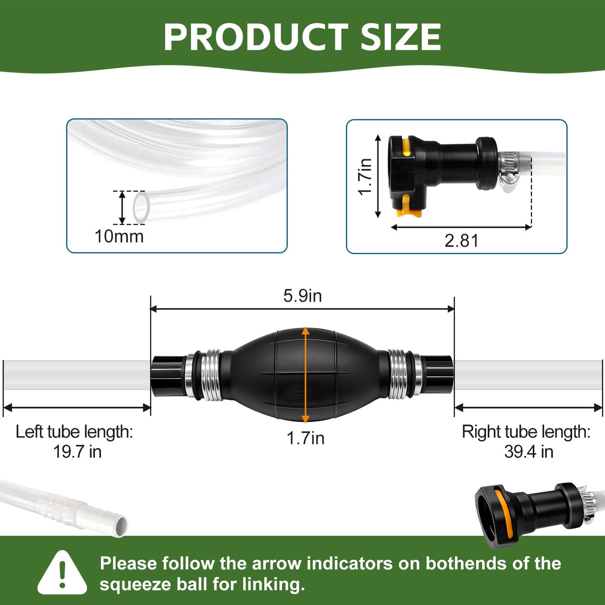 Pirjeco Trojan HydroLink connection demonstrates quick-connect ease for RV maintenance.