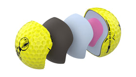 Piss Missile distance ball yellow flight path demonstrating low spin
