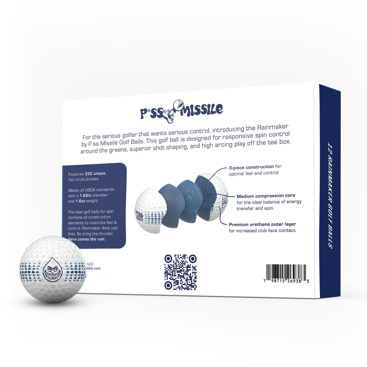 Rainmaker greenside visuals emphasize stopping power and touch