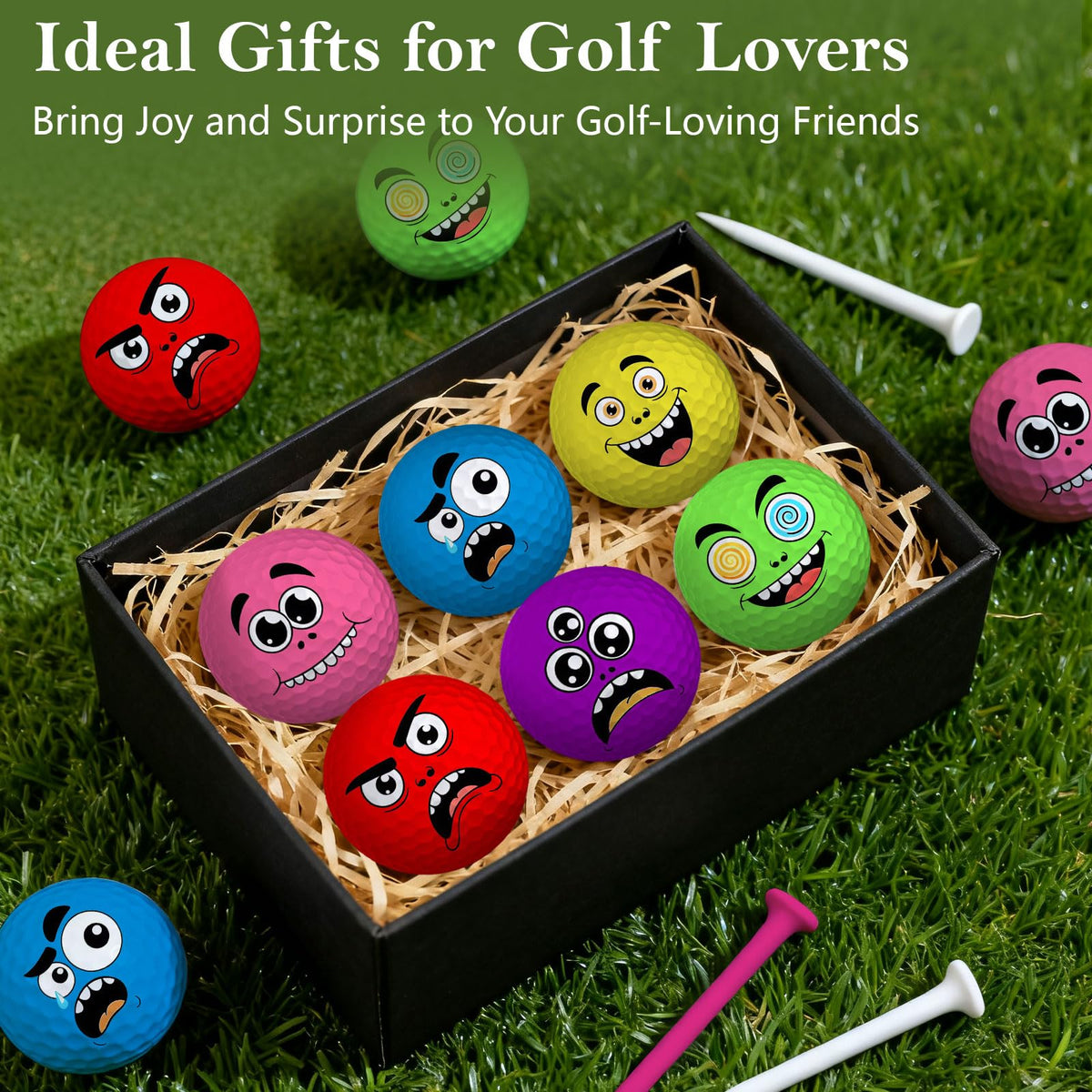 PIUFAM DuPont Surlyn cover golf ball provides consistent performance.