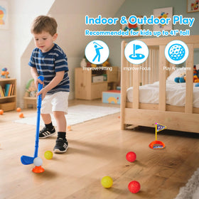 PJG Toddler Golf Set tees and storage keep play organized during outdoor sessions.