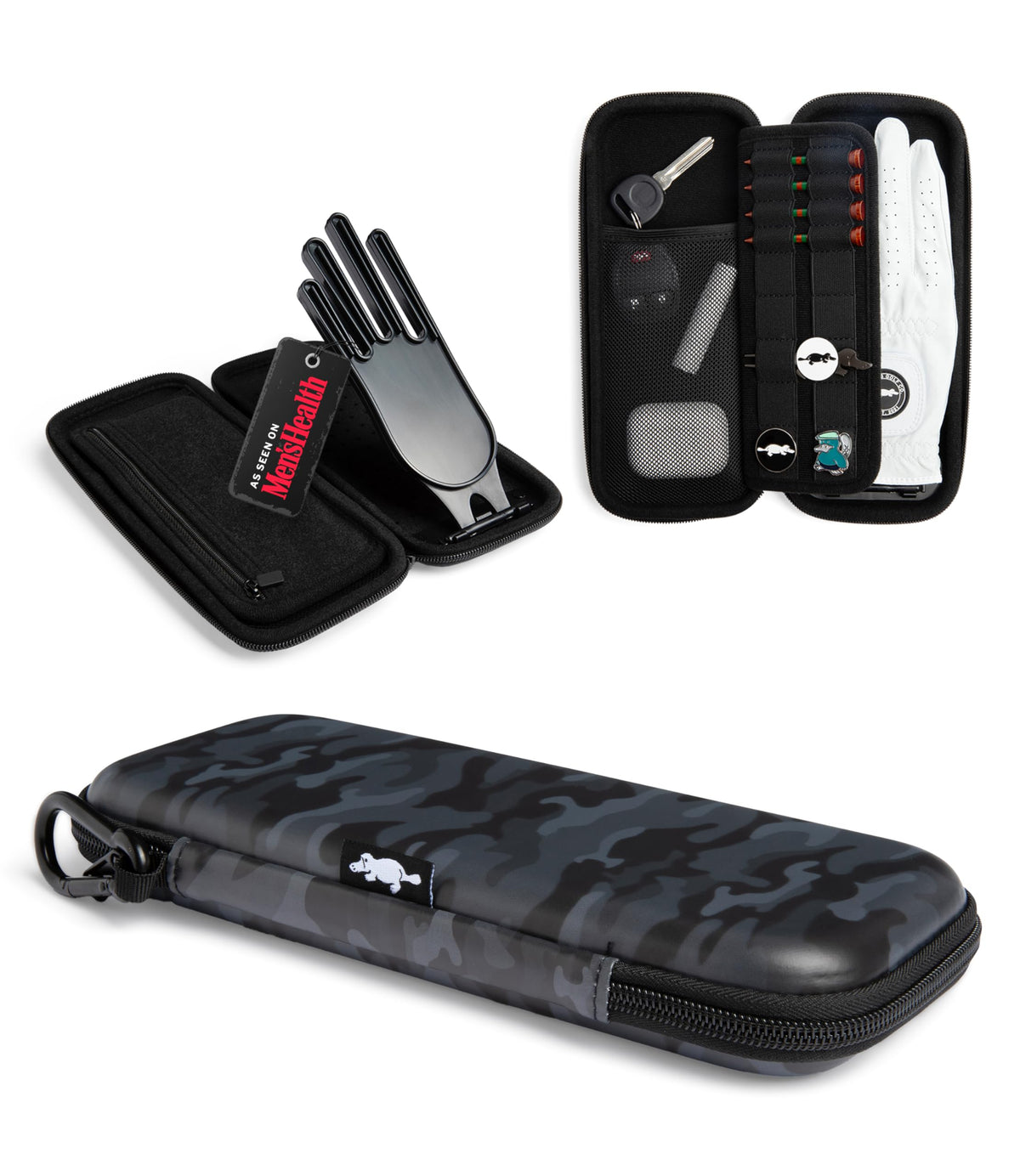 Platypus Golf Co. EVA travel case exterior protects gear on the course