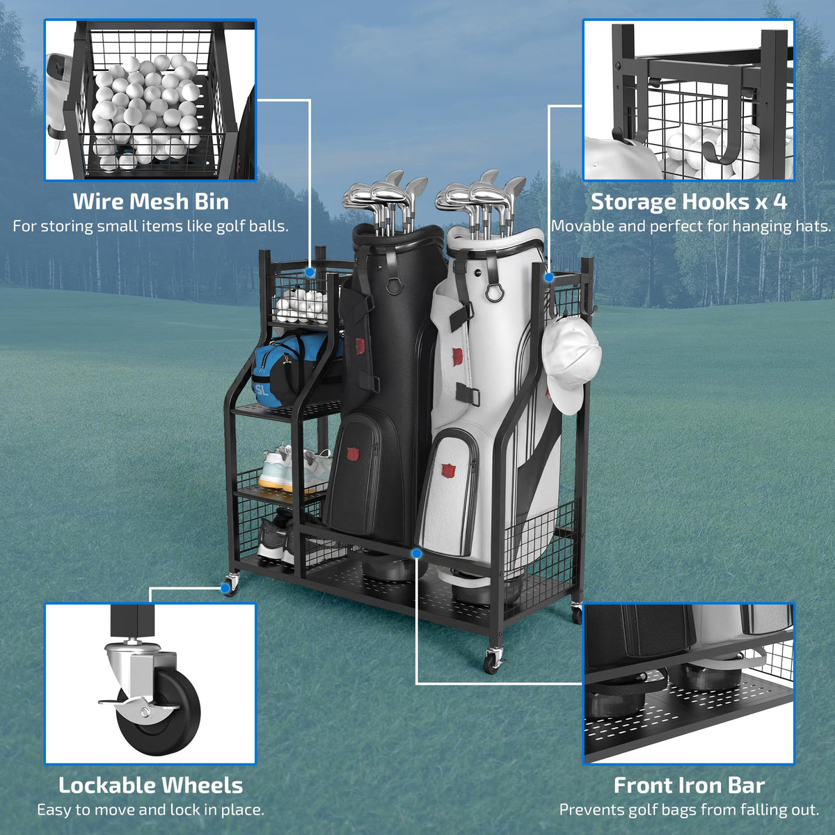 PLKOW lockable wheels enable easy movement and secure placement.