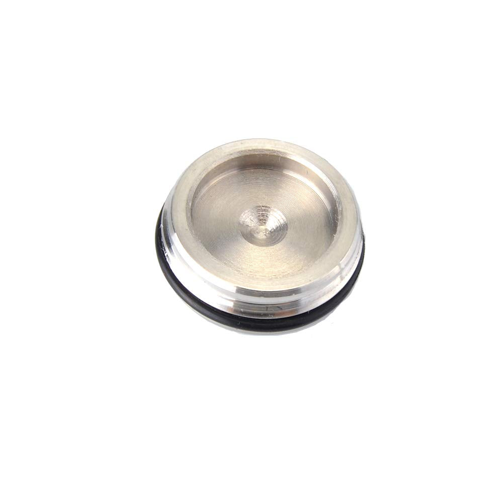 Stainless steel PLUSKER 15g weights offer durable, low-profile performance on greens.