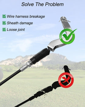 PNYZIK easy-installation shift cable with standard connectors for quick maintenance.
