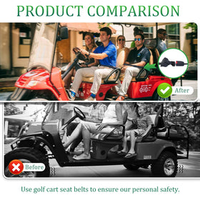 Podoy family-friendly safety feature for carts during turns and slopes.
