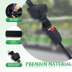 Podoy weather-resistant polyester belt stands up to sun and rain.