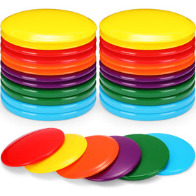 Poen 30-pack putter discs set with high-visibility colors for easy tracking on the course.